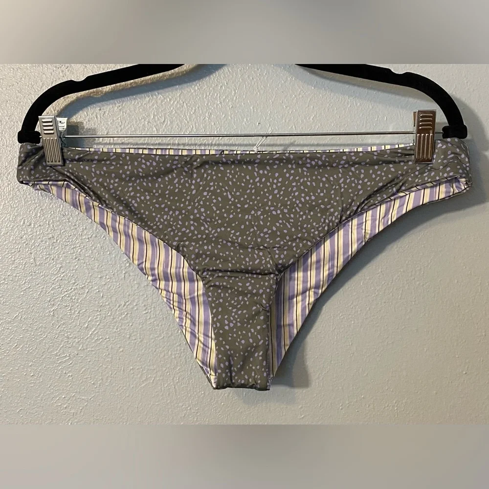 NWT Prana Reversible Bikini Bottoms- UPF 50+